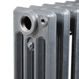 Cast Iron Radiator, 6 Sections, 19"H, 4 Tubes
