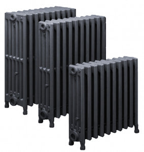 Cast Iron Radiator, 22 Sections, 25"H, 4 Tubes