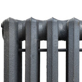 Cast Iron Radiator, 4 Sections, 25"H, 6 Tubes